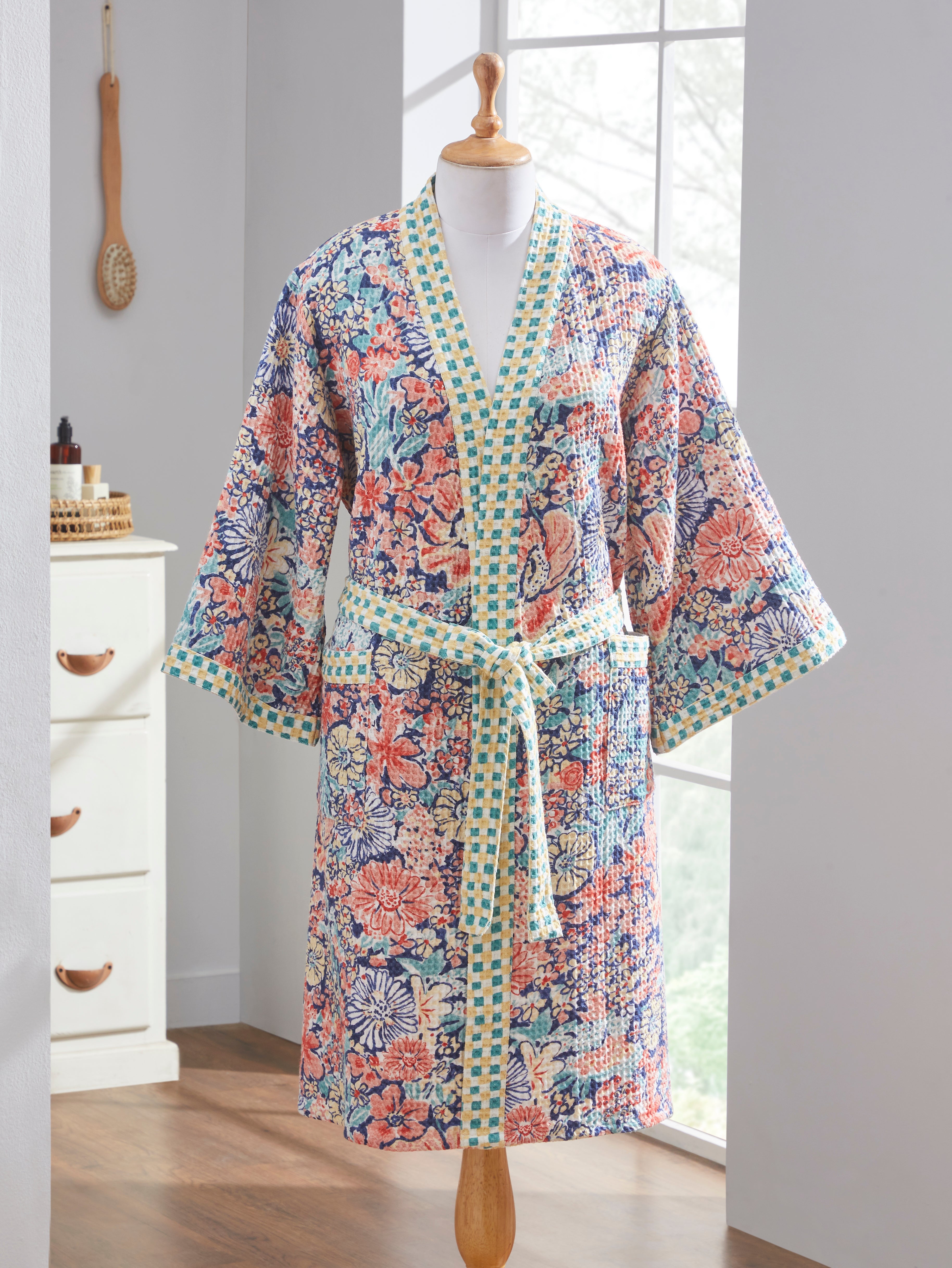 Nature Necta Cotton Waffle Bathrobe