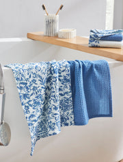 Nyssa Blue Hand Towel | Set Of 2