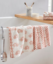 Ayna Pink Hand Towel | Set Of 2