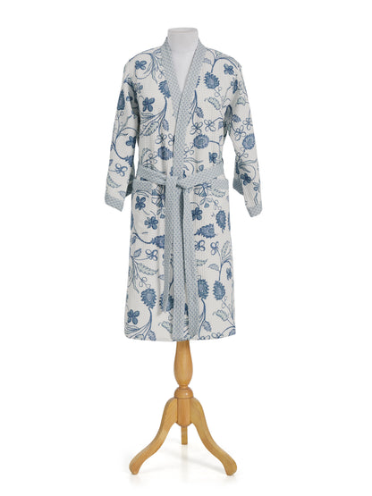 Khwaab Blue Bathrobe