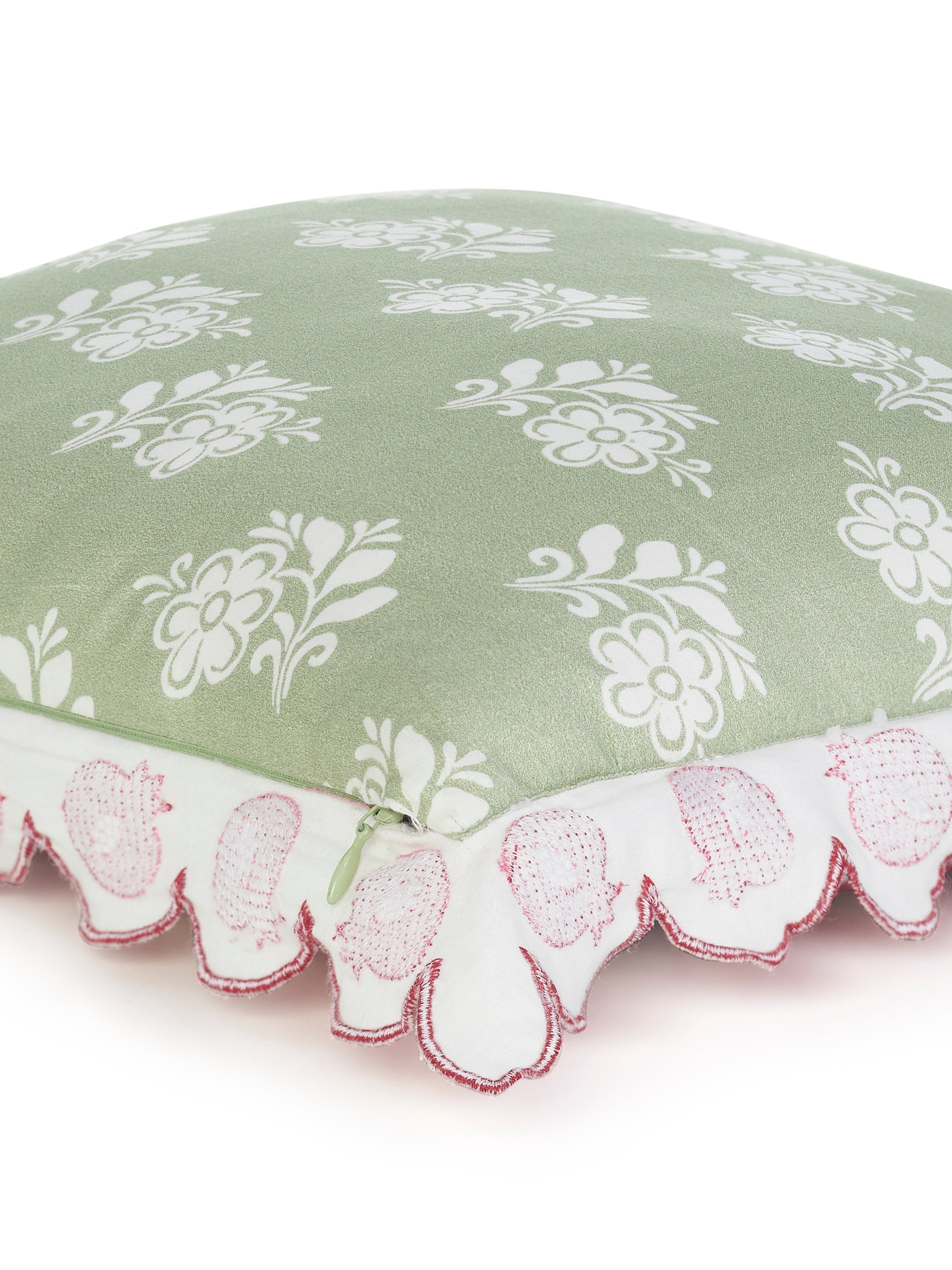 Ayna Secret Garden Red Cushion Cover