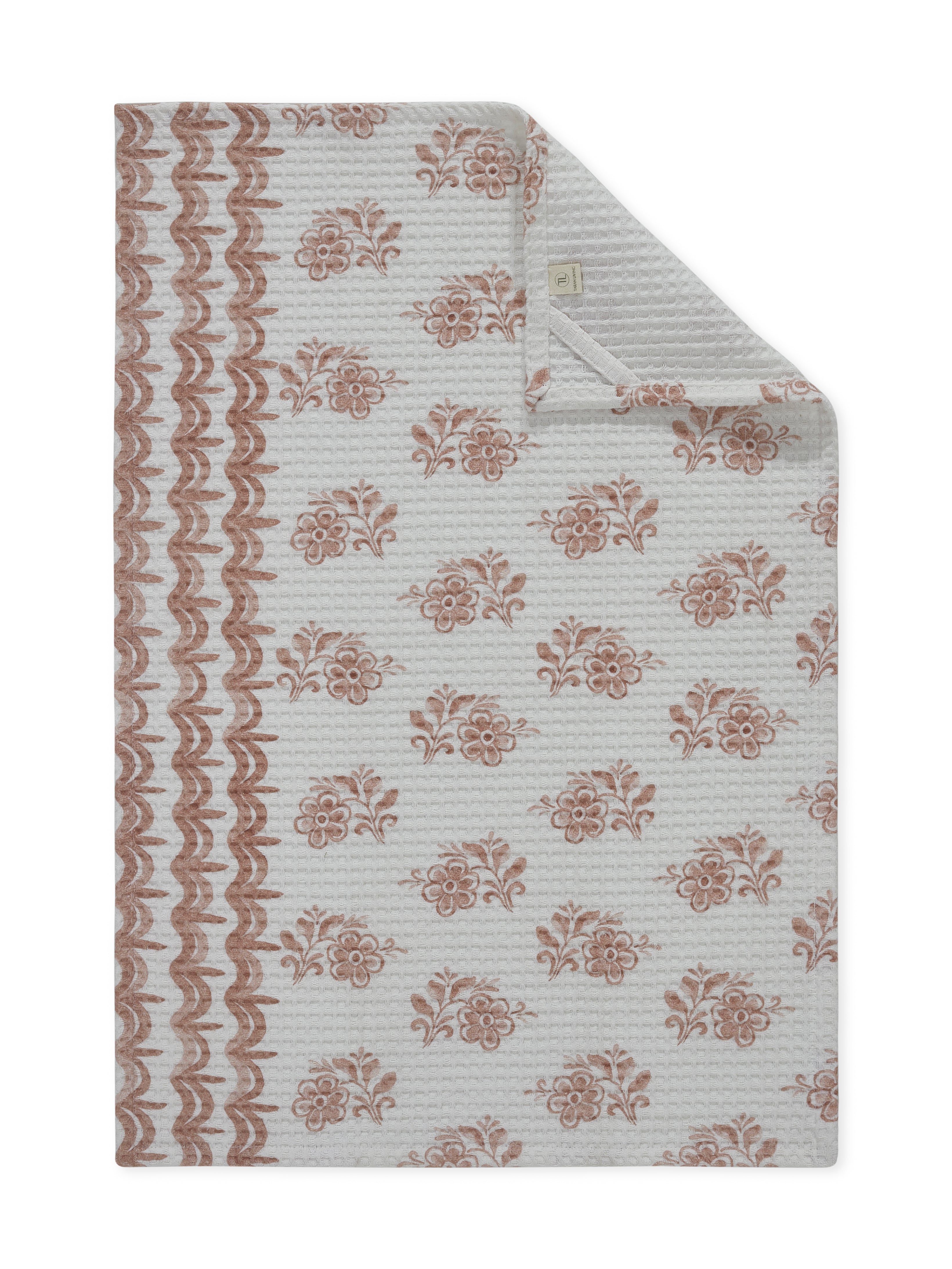 Ayna Pink Hand Towel | Set Of 2