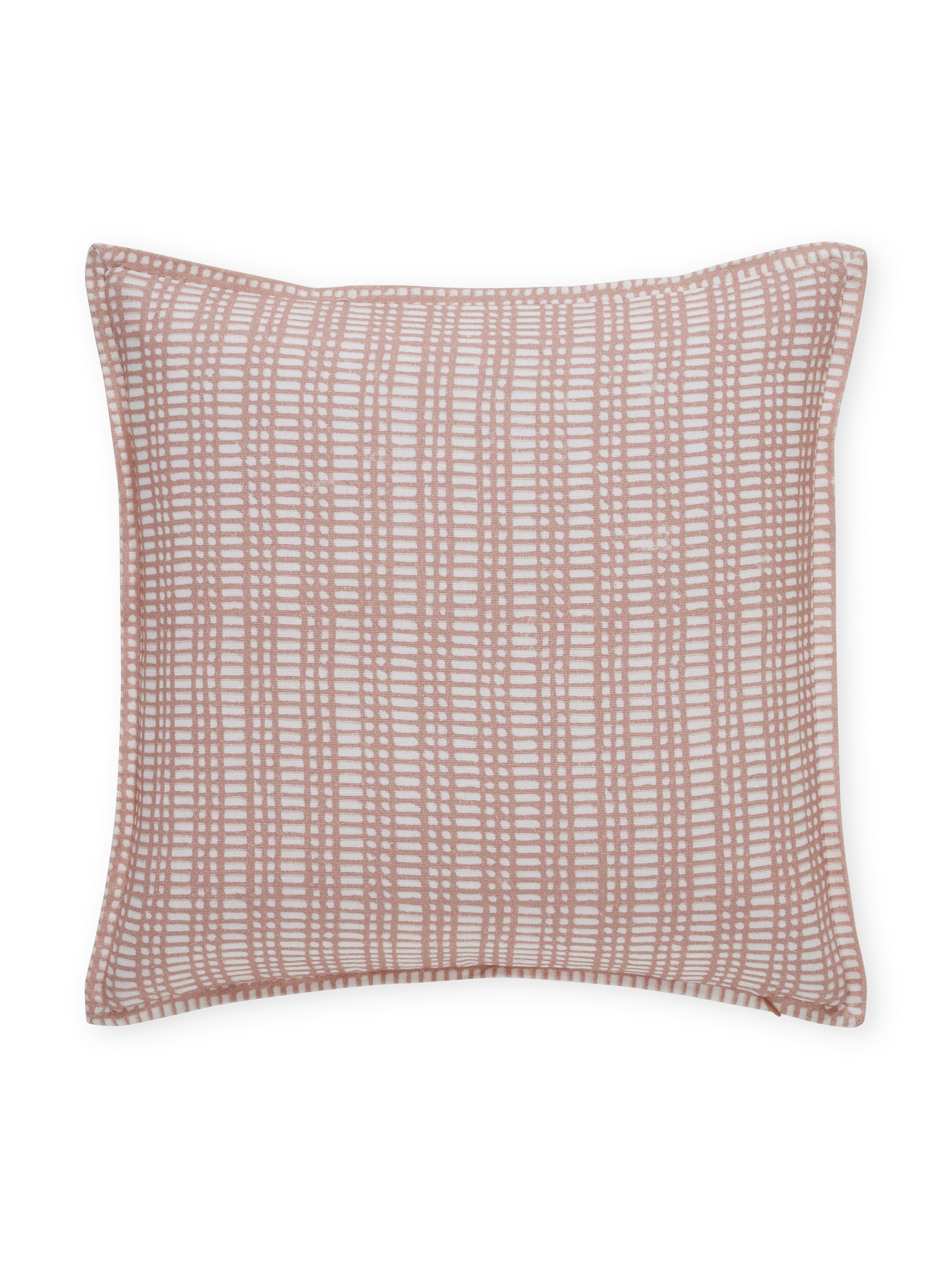 Mica Prism Terracotta Embroidered Cushion Cover
