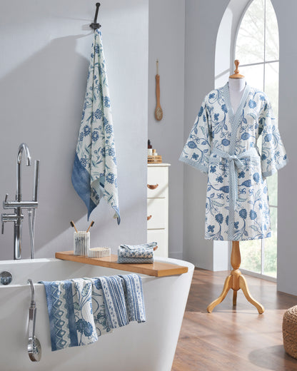 Khwaab Blue Bathrobe