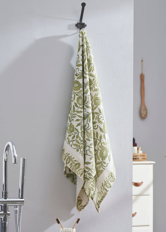 Ayna Green Bath Towel